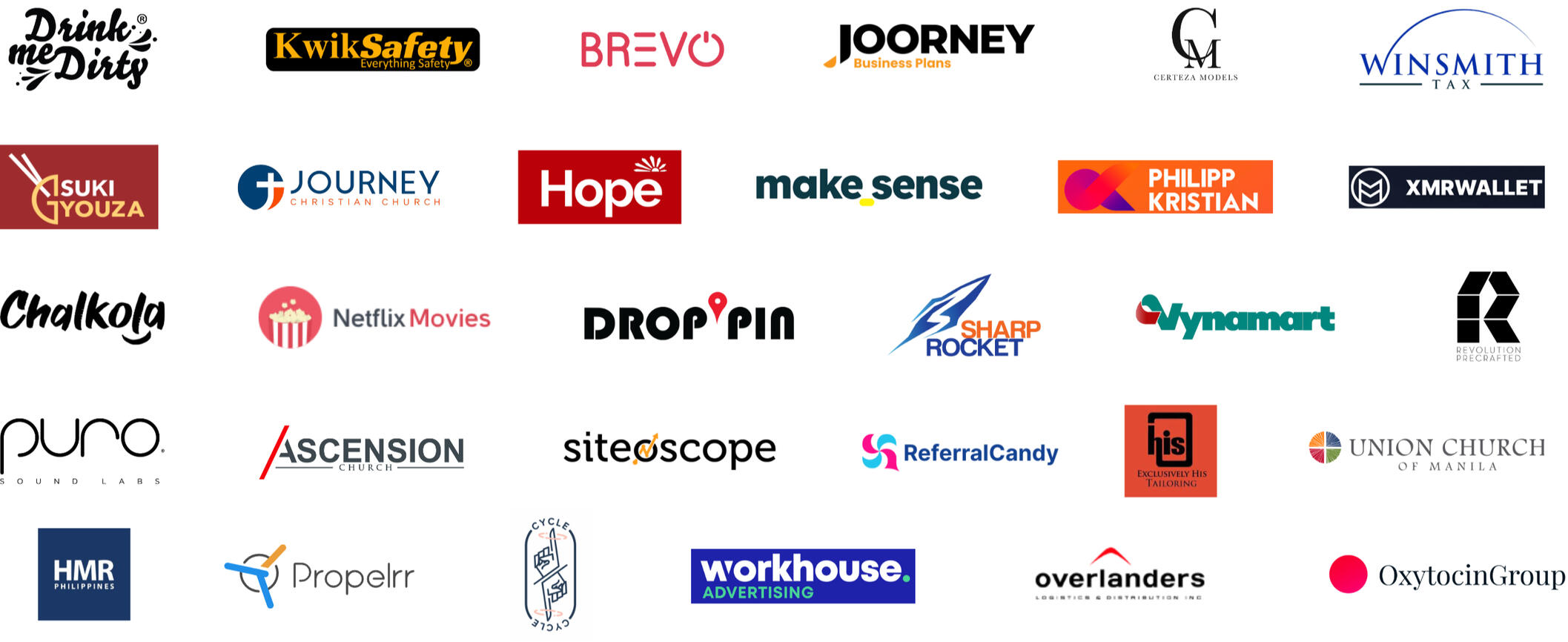 Wes Trout - Digital Marketing Consultant & Strategist —— Client Logos | SEO, Content, Web